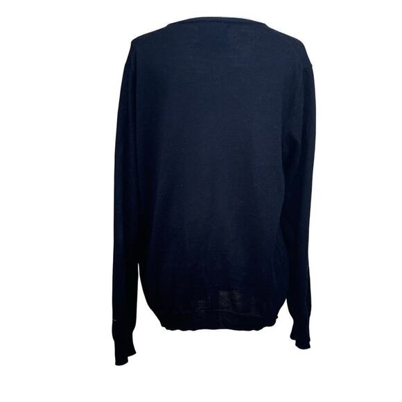 Flag & Anthem black wool sweater, medium, minimalist, timeless, layering - Picture 3 of 5